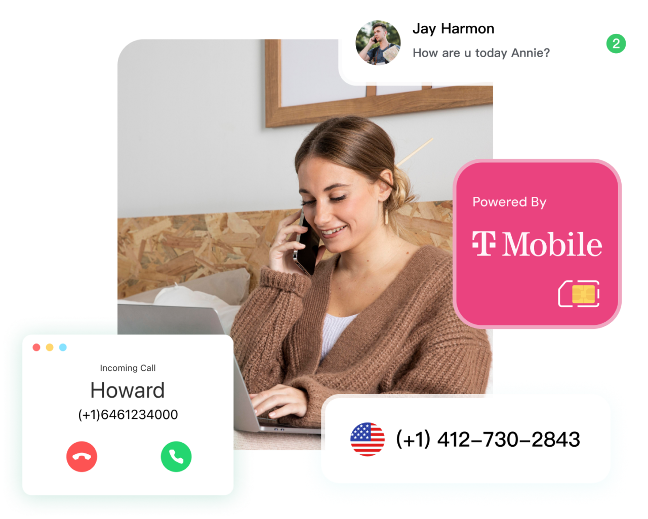 Affordable US Phone Number for Local Use - WeTalk